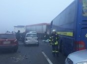 Под Одессой масштабное ДТП: столкнулись 11 авто, есть погибший 