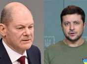 Олаф Шольц та Володимир Зеленський