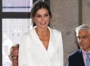 Королева Летиция порадовала публику белоснежным нарядом (Фото)