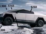 Сколько стоят запчасти для Tesla Cybertruck