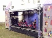 На Закарпатье стартовала детская ярмарка "Крепость"