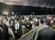 По туннелю на Почтовой площади проехали первые автомобили