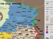 Карта АТО: На Мариупольском направлении количество обстрелов уменьшились