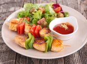 Пікантний шашлик із курячого філе