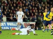 Невероятный камбэк "Суонси" в матче с "Арсеналом" (Видео)