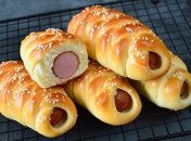 Сосиски в тісті рецепт