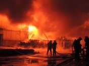 Пожар возле киностудии Довженко в Киеве потушили около полуночи