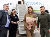 Зеленских в США встречали представитель Украины в ООН Сергей Кислица и посол Оксана Маркарова