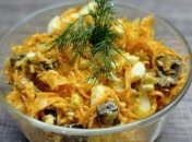 Бюджетный, но очень пикантный салат