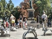 "Узники Кремля": в Одессе установлены капканы символизирующие заключенных в РФ