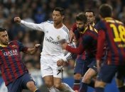 "Реал" - "Барселона" 1:1 (1-й тайм) (Видео)