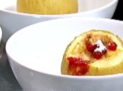 Десерт "Яблочко на тарелочке"