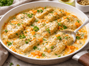 Рыба в сметанном соусе