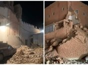 В основному руйнування були за межами міст