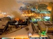 В одной из библиотек Москвы почти сутки продолжался пожар
