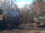 Что остается от оккупантов и их техники