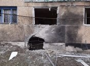 Последствия обстрела в Счастье