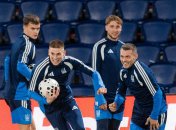 Тренировка сборной Украины