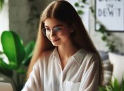 Женщина в офисе