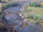 В России озеро ушло под землю (Видео)