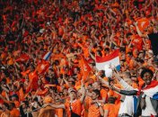 Болельщики сборной Нидерландов