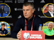 Андрей Шевченко, Сергей Ребров, Руслан Ротань, Мирон Маркевич и Унаи Мельгоса