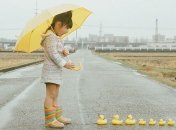 Необычные снимки маленькой девочки, у которой хорошая фантазия (Фото)