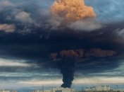 Пожар в Севастополе