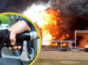 Пожар на НПЗ в России