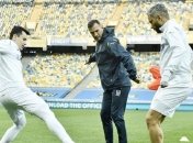 От ноги Шевченко пострадал Пятов (видео)