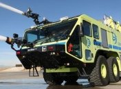 Как выглядит самая мощная пожарная машина в мире (Видео)