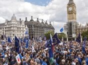 В Лондоне прошло многотысячное шествие противников Brexit
