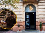 Появилось видео взрыва в баре в центре Киева