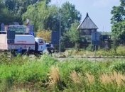 Місце вибуху у Маріуполі