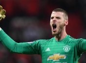 Футболисты Манчестер Юнайтед поклоняются Де Хеа (Видео)