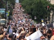 Протесты в Хабаровске: рекордное количество жителей города вышли на улицы несмотря на жару и пандемию (Видео)