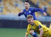 Сборная Украины установила несколько рекордов в неудачной игре с Казахстаном 