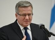 Коморовский назвал катастрофой вчерашние события в Варшаве