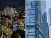 москва-сіті після удару безпілотником