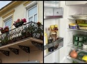 Через відключення світла балкон тимчасово може стати "філією" холодильника