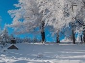 На территории Закарпатской области ожидается сильный мокрый снег