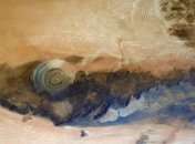 Глаз Сахары из космоса впечатлил астронавта NASA