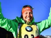 Биатлон. Женщины. Общий зачет Кубка мира после индивидуальной гонки 15 февраля