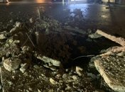 В Техасе молния проделала пятиметровую дыру в парковке (фото и видео)