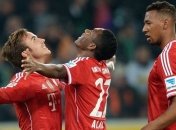 "Бавария" одержала 9-ю победу подряд в Бундеслиге (Фото+видео)