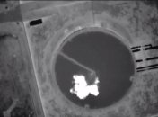 безпілотник атакує нафтобазу в росії