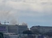 Видны клубы дыма: во время репетиции инаугурации Байдена произошло ЧП