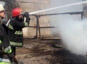 В Киеве горела деревянная церковь