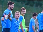 "Динамо" на тренировке