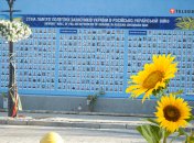 Стіна пам’яті загиблих захисників України у Києві